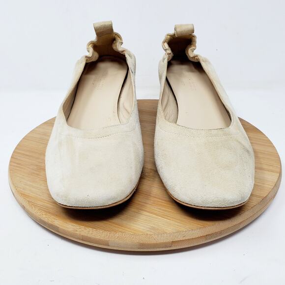 Everlane The Day Heel Shoes Womens‎ 6.5 Suede Leather Block Pump Italy - Picture 4 of 14